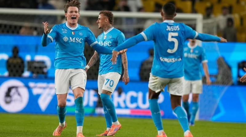 "Napoli" futbolisti Foto: AN/Scanpix