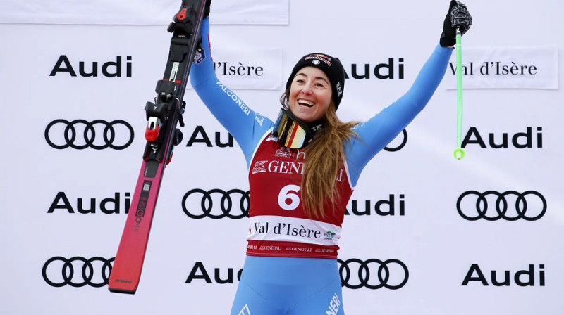 Sofija Godža. Foto: FIS/ActionPress/Emmanuel Foudrot.