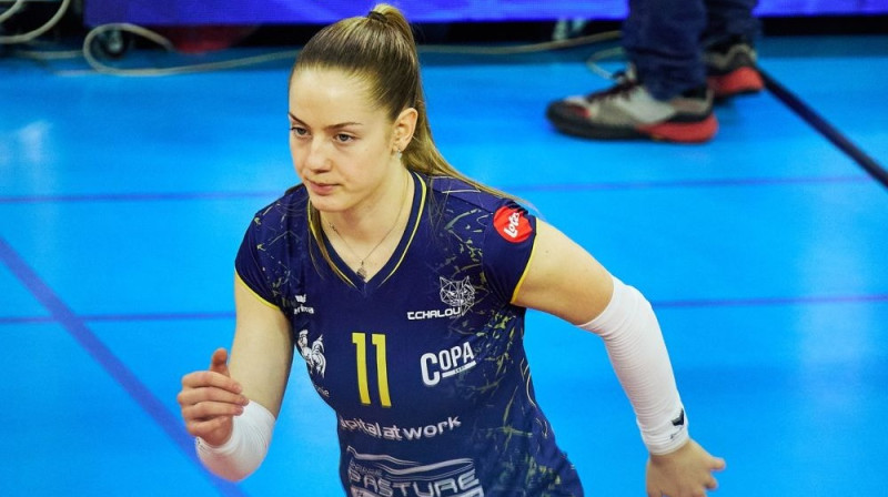 Elza Reknere Foto: Latvijas Volejbola federācija