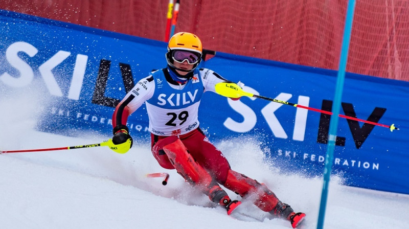 Nils Neo Trapāns. Foto: Emīls Lukšo/Ski.lv