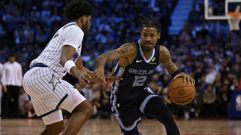 Dža Morants. Foto: AFP/Scanpix