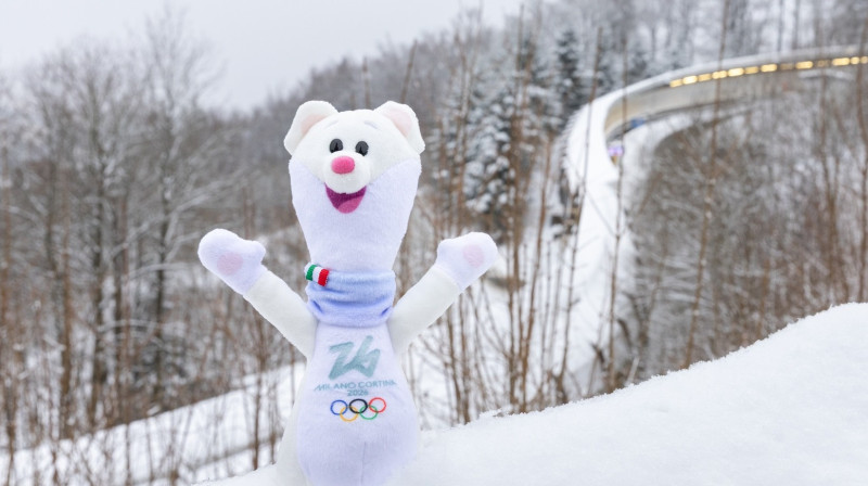 Trase bobslejam, kamaniņu sportam un skeletonam. Foto: Latvian Luge Federation (LKSF)