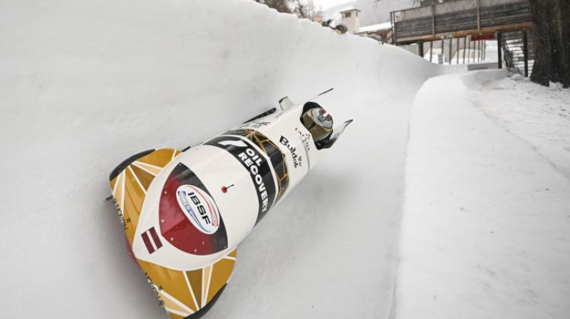 Renārs Grantiņš. Foto: Viesturs Lācis/bobslejs.lv