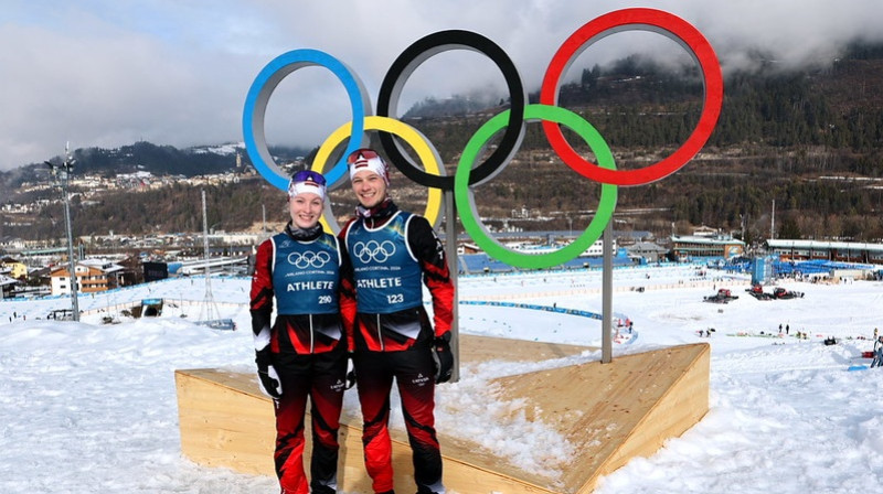 Linda un Lauris Kaparkalēji. Foto: Toms Kalniņš/LOK