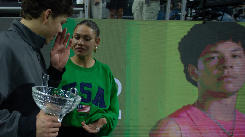 Bens Šelton un Trinitija Rodmena. Foto: ZUMA Press / Scanpix