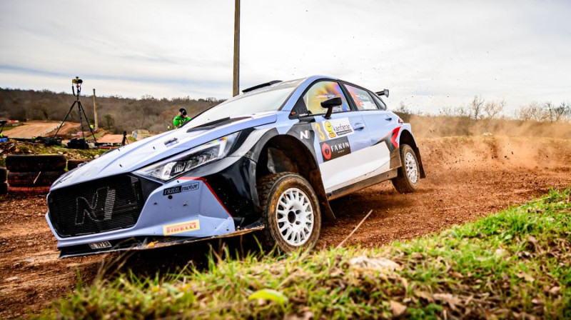 Cēlājs/Freibergs. Foto: Rally day Two Castles / Due Castelli