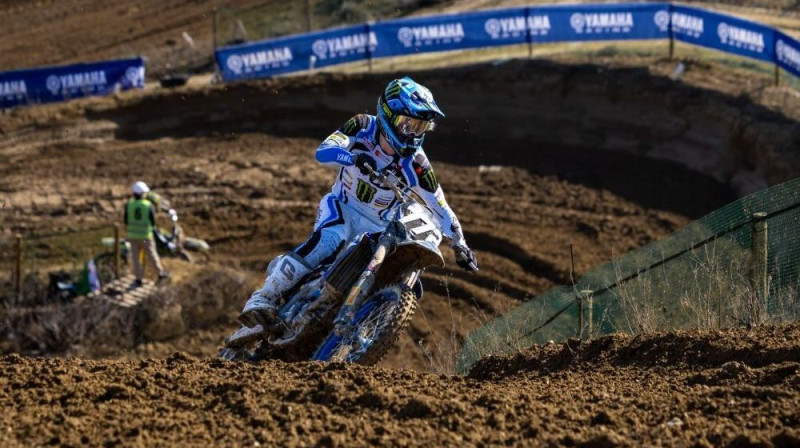 Jānis Mārtiņš Reišulis. Foto: Yamaha Factory Racing MX2
