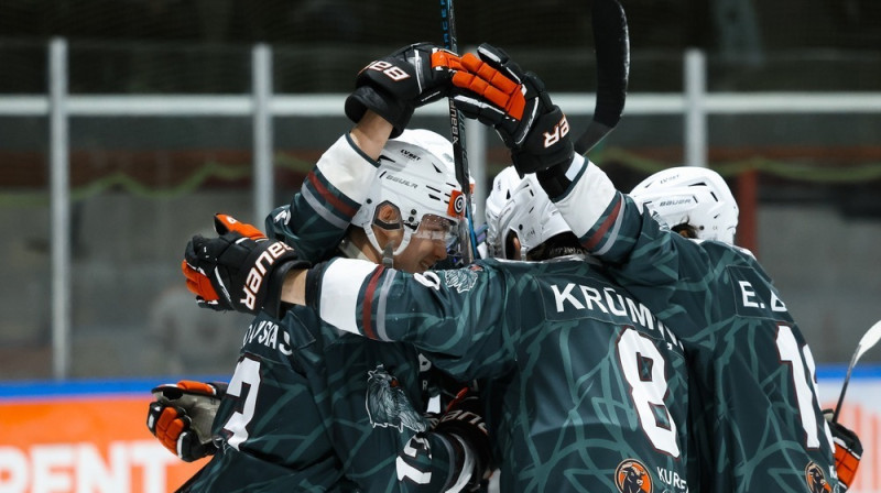 "Liepājas HK" hokejisti. Foto: Liepājas HK