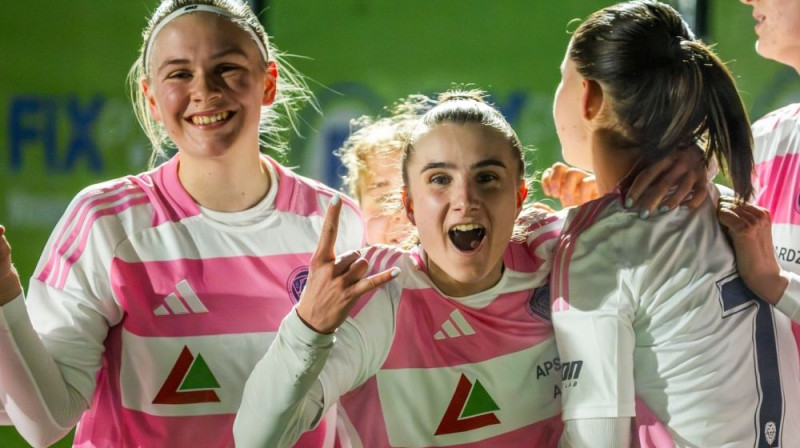 Riga futbolistes Foto: Riga FC Women/Women