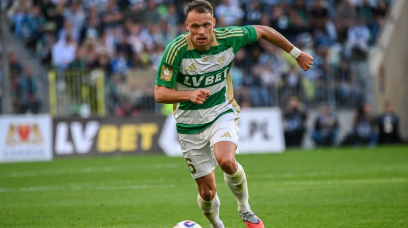 Alvis Jaunzems. Foto: Lechia Gdansk