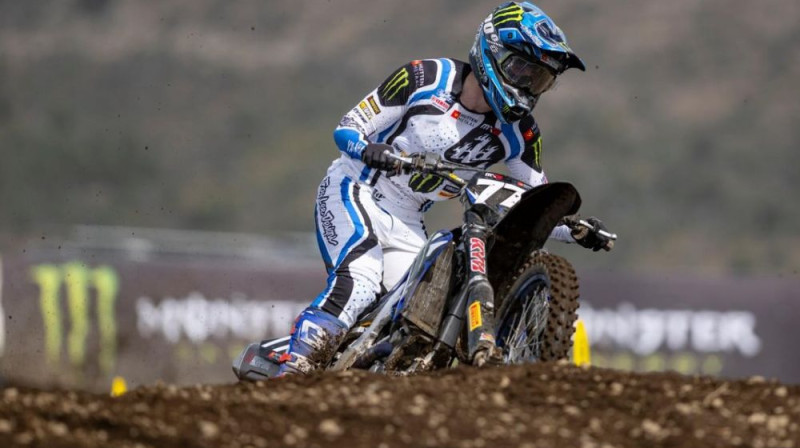 Jānis Mārtiņš Reišulis. Foto: Yamaha Factory Racing MX2