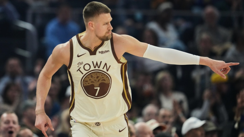 Kristaps Porziņģis. Foto: AP/Scanpix