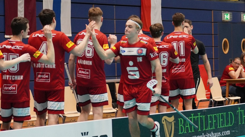 Markuss Januševskis, foto: M. Blanke, UHC Sparkasse