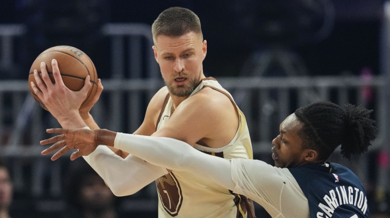 Kristaps Porziņģis. Foto: AP