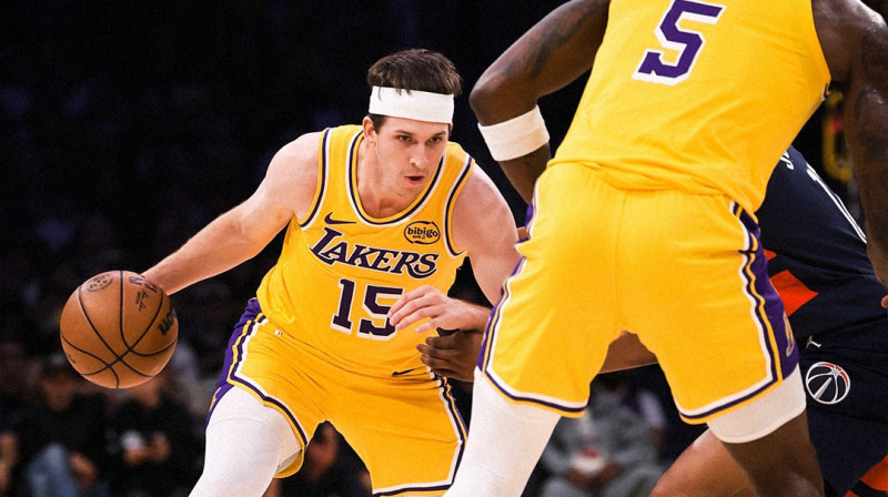 Ostins Rīvss. foto: Los Angeles Lakers