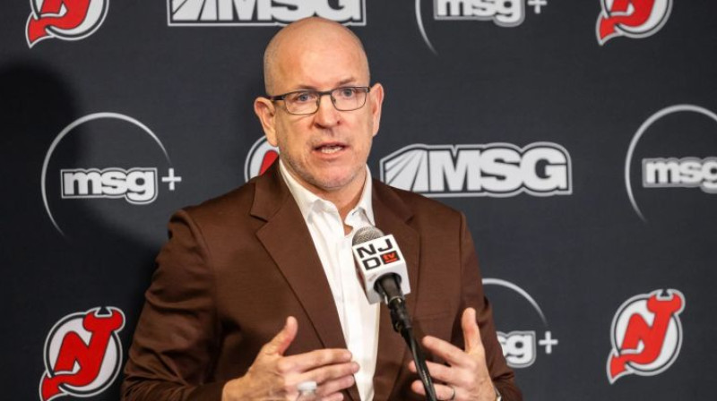 Toms Ficdžeralds. Foto: New Jersey Devils