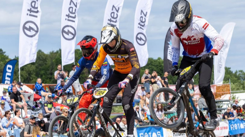 BMX Tukums kluba trasē tiks atklāta jaunā sezona
Foto: Sanda Balode