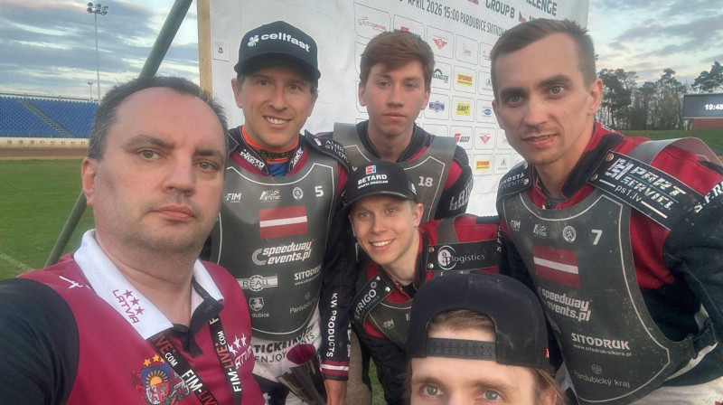 Latvijas spīdveja izlase - Eiropas komandu čempionāta finālā.