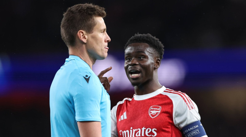 Daniels Zīberts un Bukajo Saka. Foto: imago images/Scanpix