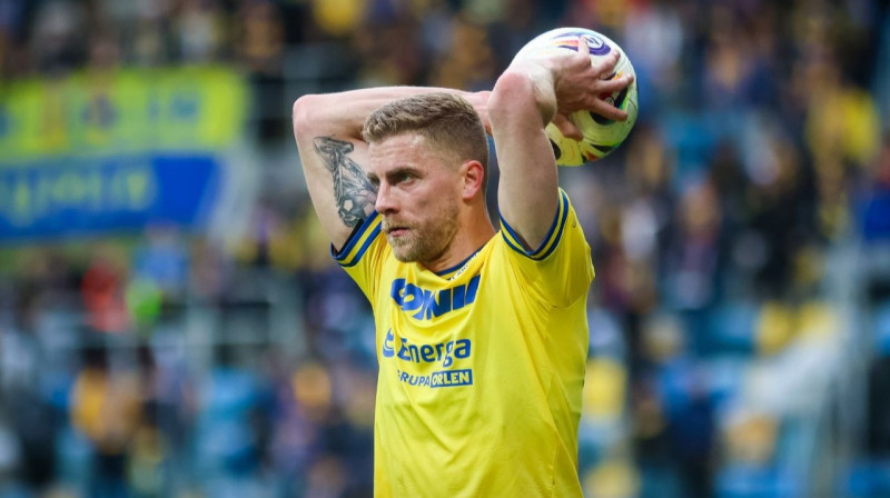 Vladislavs Gutkovskis. Foto: Arka Gdynia