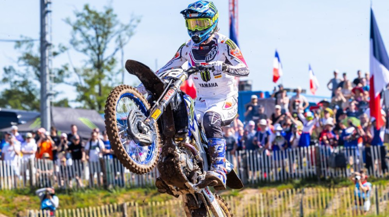 Jānis Mārtiņš Reišulis. Foto: Yamaha Factory Racing MX2