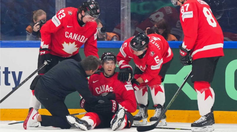 Evans Bušārs. Foto: IIHF