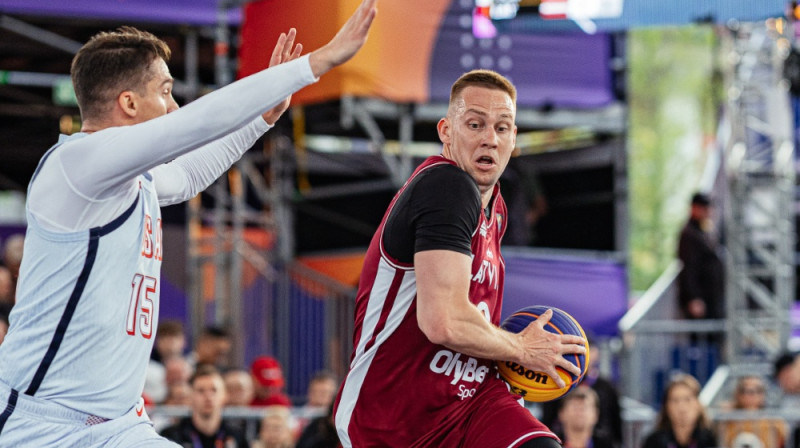 Kārlis Lasmanis. Foto: FIBA 3x3
