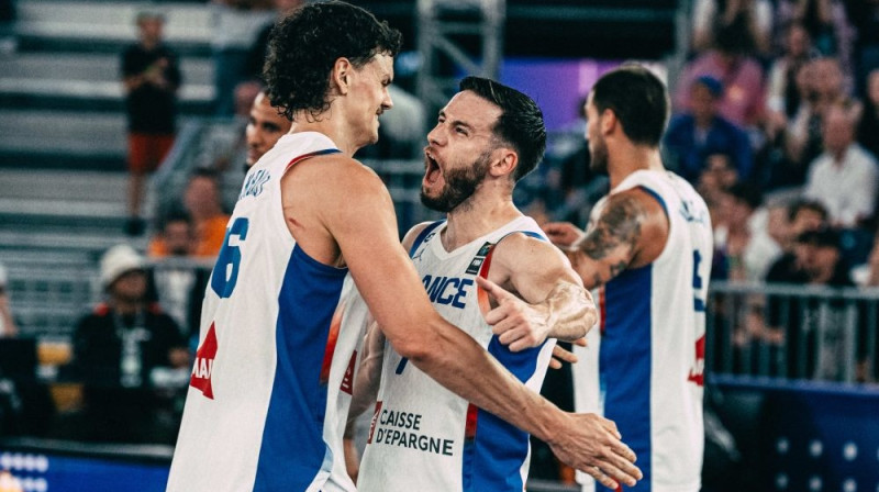 Francijas 3x3 izlases basketbolisti Foto: FIBA