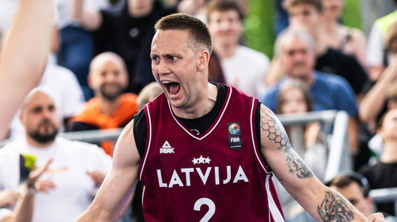 Kārlis Pauls Lasmanis. Foto: FIBA 3x3