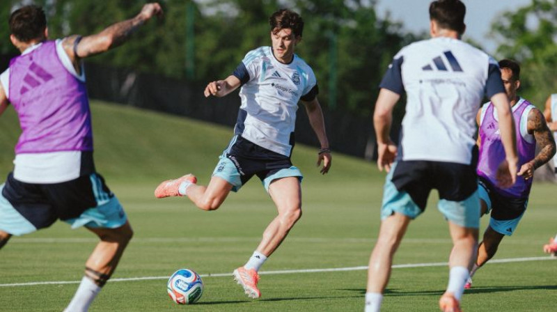 Leonardo Balerdi. Foto: Selección Argentina