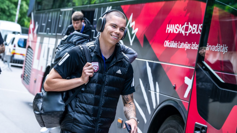 Lūkass Vapne. Foto: LFF