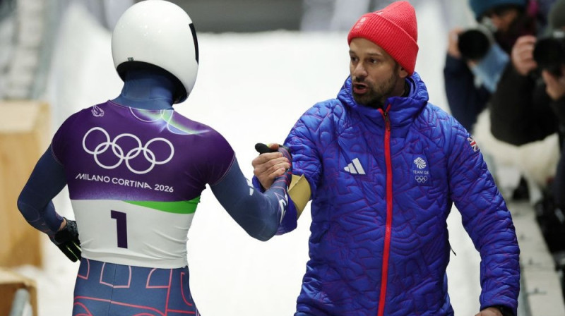 Mets Vestons un Martins Dukurs Foto: RC/Scanpix