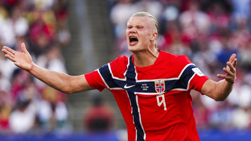 Ērlings Holanns. Foto: IMAGO/Sports Press Photo/Scanpix