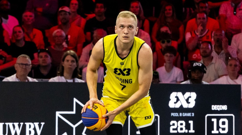 Francis Lācis. Foto: 3x3 FIBA