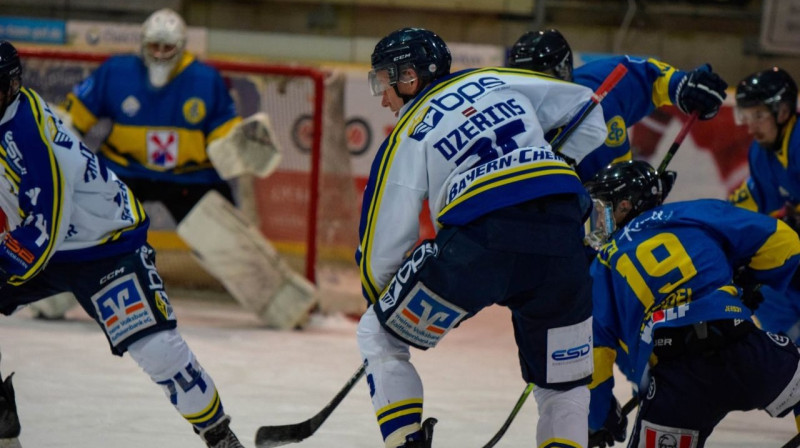 Andris Džeriņš. Foto: EHC Waldkraiburg "Die Löwen"