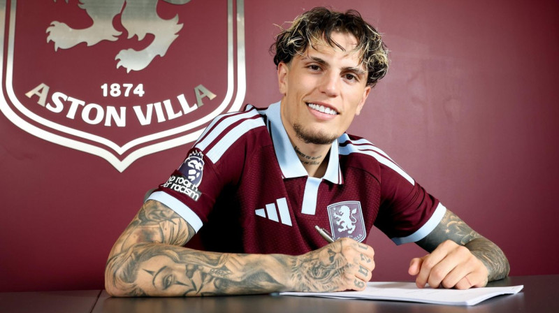 Alehandro Garnačo. Foto: Aston Villa