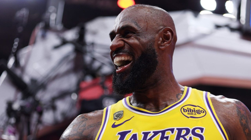 Lebrons Džeimss. Foto: Getty Images via AFP/Scanpix