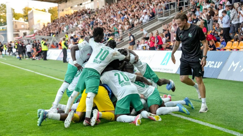 ''Auda'' futbolisti uzvarā. Foto: FK Auda