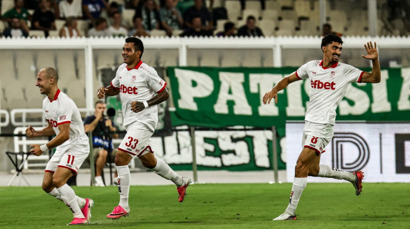 Sofijas "CSKA 1948" futbolisti. Foto: Andreas Papakonstantinou/EPA/Scanpix