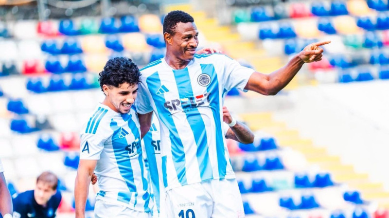 Muhameds Badamosi. Foto: Riga FC