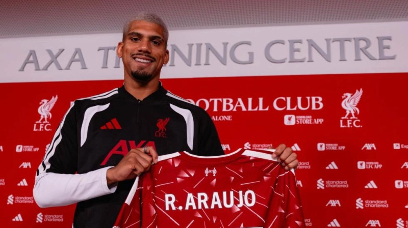 Ronalds Arauho. Foto: Liverpool FC