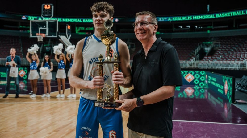 Foto: Alfrēda Kraukļa piemiņas basketbola turnīrs