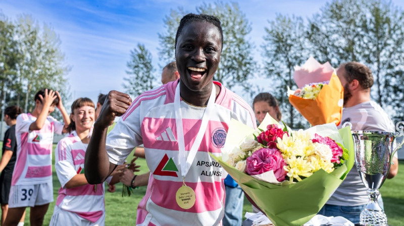 Kumba Brima. Foto: Riga FC Women
