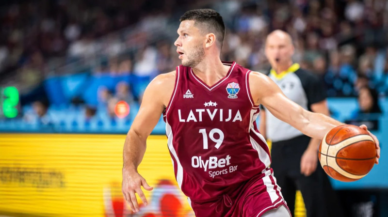 Rihards Lomažs. Foto: FIBA