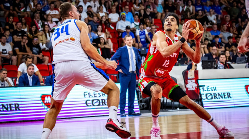 Igaunija pret Ungāriju Foto: FIBA