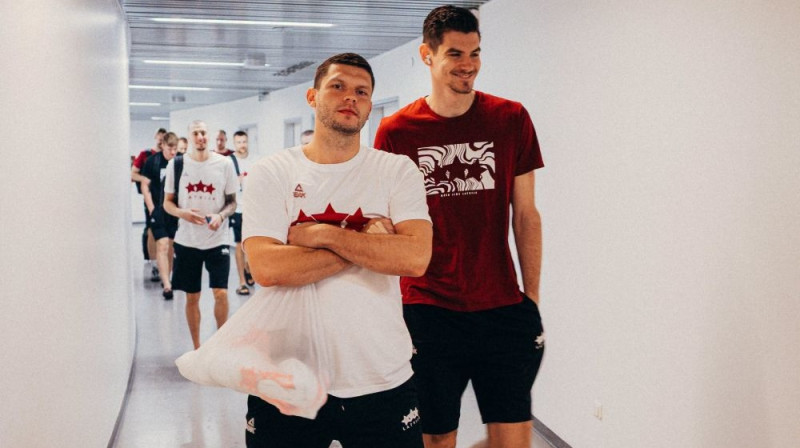 Rihards Lomažs un Roberts Blumbergs Foto: LBS
