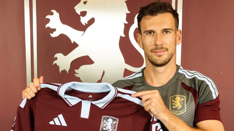 Leons Gorecka. Foto: Aston Villa FC