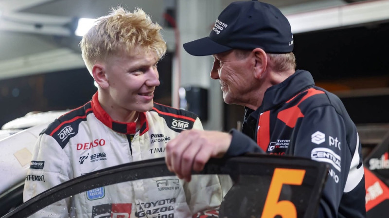 Sami Pajari. Foto: TOYOTA GAZOO Racing WRC