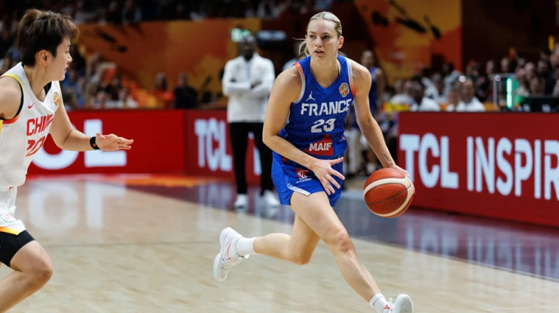 Marina Žohanesa 2026. gada 10. septembrī. Foto: FIBA