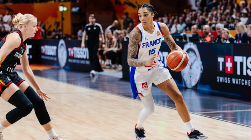 Gabija Viljamsa 2026. gada 12. septembrī. Foto: FIBA